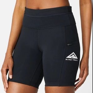 Nike Epic Luxe Women’s Trail Running Tight Shorts - Black - Size M